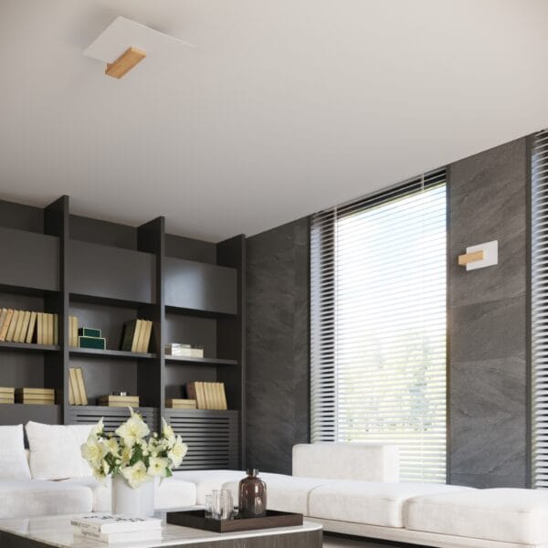 Wall Lamp LAPPO Natural Wood Peach Puff LAPPO