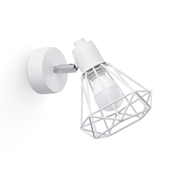 Wall Lamp ARTEMIS 1 White Powder Blue ARTEMIS