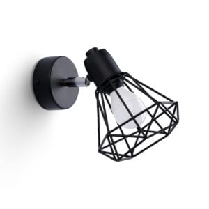 Wall Lamp ARTEMIS 1 Black Powder Blue ARTEMIS