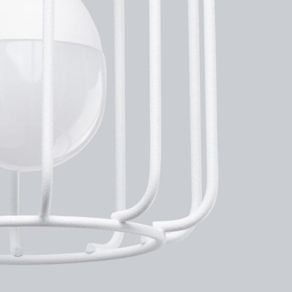 Wall Lamp BELUCI 1 White Powder Blue BELUCI