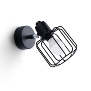 Wall Lamp BELUCI 1 Black Powder Blue BELUCI
