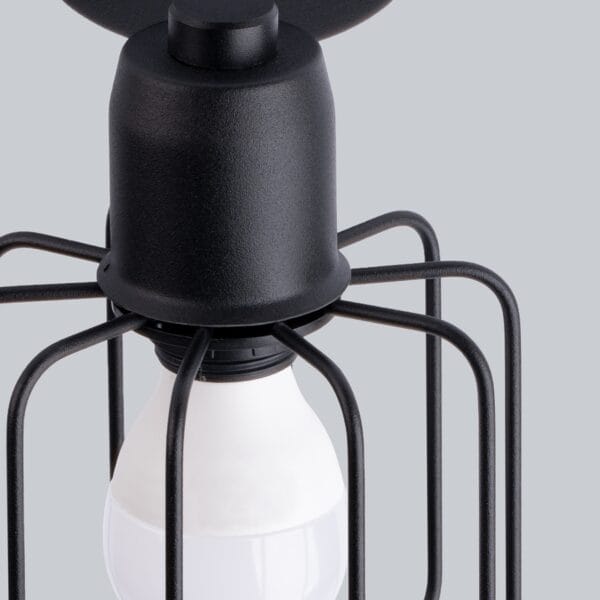 Wall Lamp BELUCI 1 Black Powder Blue BELUCI