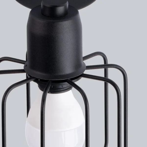 Wall Lamp BELUCI 1 Black Powder Blue BELUCI