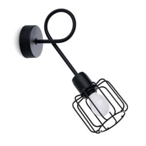 Wall Lamp BELUCI 1s Black Powder Blue BELUCI
