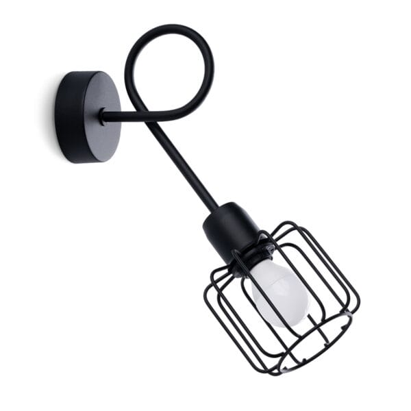 Wall Lamp BELUCI 1s Black Powder Blue BELUCI