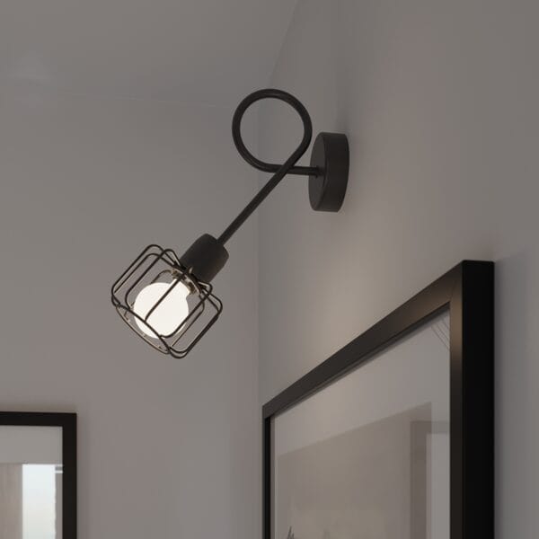 Wall Lamp BELUCI 1s Black Powder Blue BELUCI