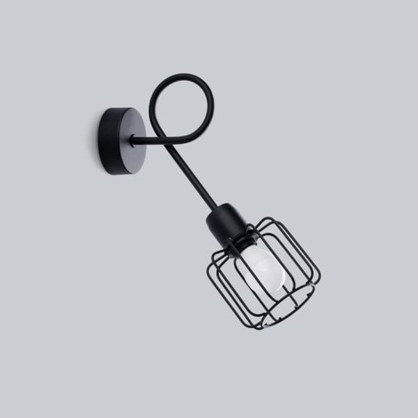 Wall Lamp BELUCI 1s Black Powder Blue BELUCI