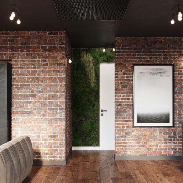 Wall Lamp FORNES 1 Black Bittersweet Shimmer FORNES