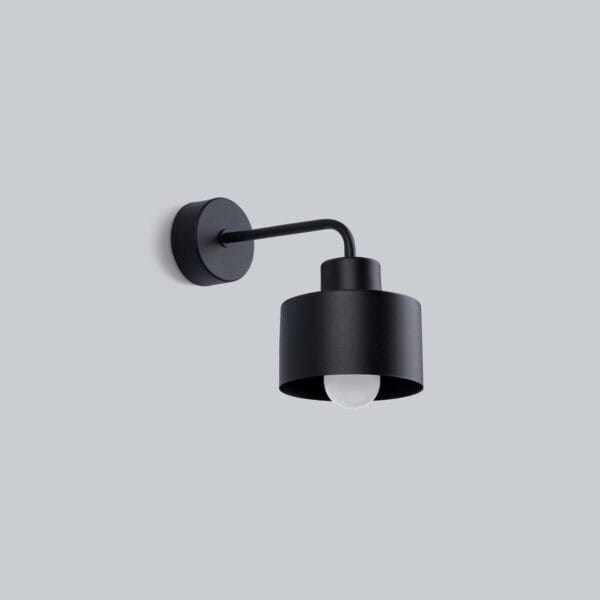 Wall Lamp SAVAR 1 Black Crimson SAVAR