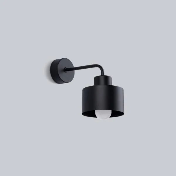 Wall Lamp SAVAR 1 Black Crimson SAVAR
