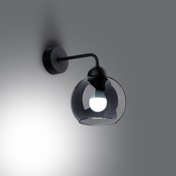 Wall Lamp ALINO 1 Black French Sky ALINO