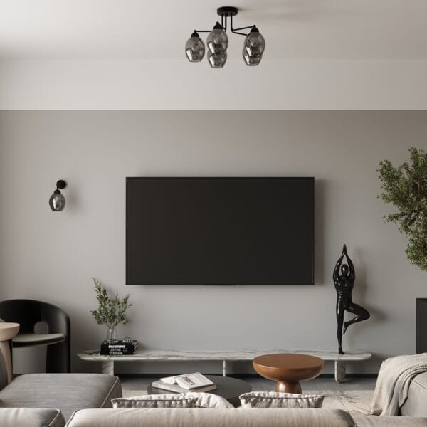 Wall Lamp FILLAN 1 Black French Sky FILLAN