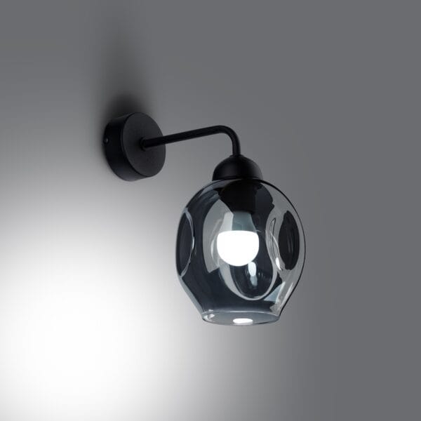 Wall Lamp FILLAN 1 Black French Sky FILLAN