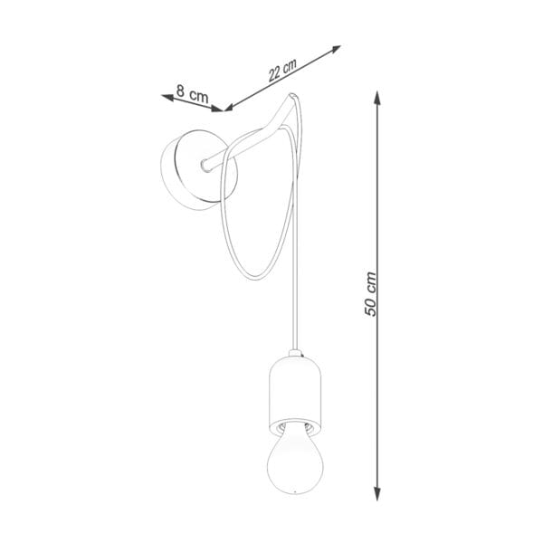 Wall Lamp NESO Persian Indigo NESO