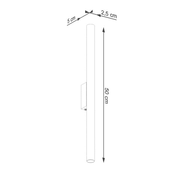 Wall Lamp PASTELO 2 White Ocean Green PASTELO