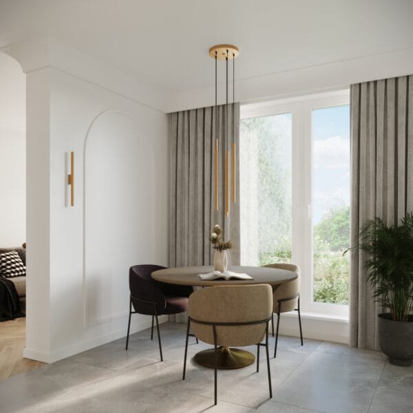 Wall Lamp PASTELO 2 Gold Ocean Green PASTELO