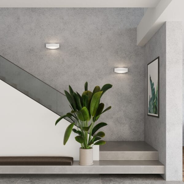 Wall Lamp TONI White Blue Sapphire ORBIS