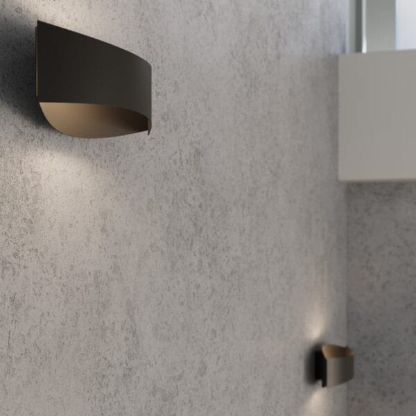 Wall Lamp TONI Black Blue Sapphire QUAD
