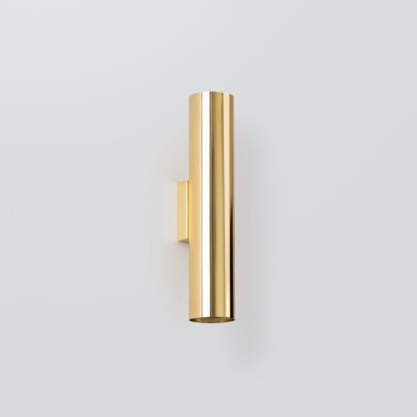 Wall Lamp LAGOS 2 Polished Gold Ocean Green TONI