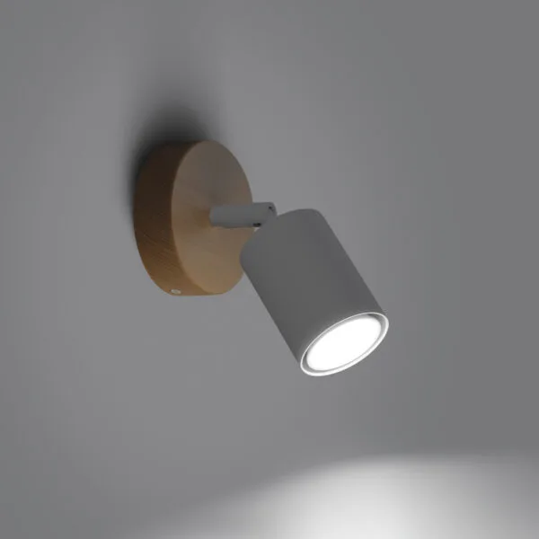 Wall Lamp VERDO White Peach Puff BOOMO