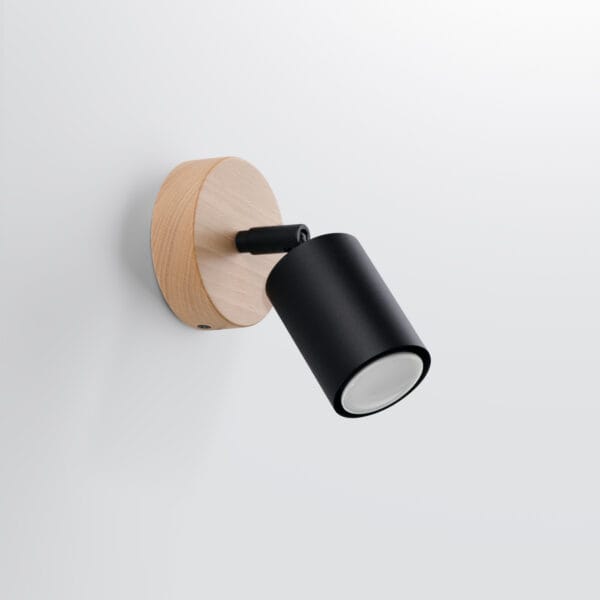 Wall Lamp VERDO Black Peach Puff LAGOS