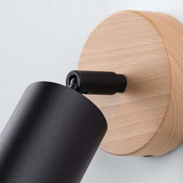 Wall Lamp VERDO Black Peach Puff LAGOS