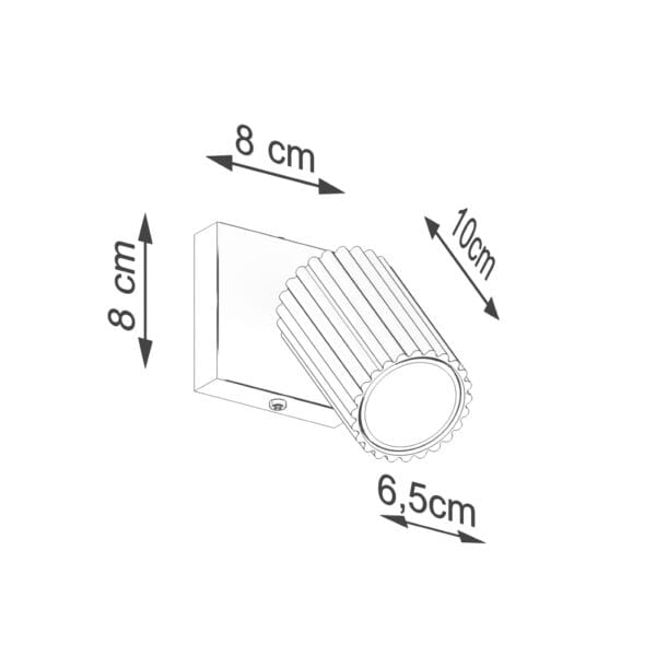 Wall Lamp KARBON Black Deep Space KARBON